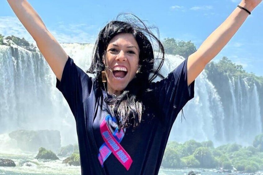 One day tour of two waterfalls in Brazil and Argentina