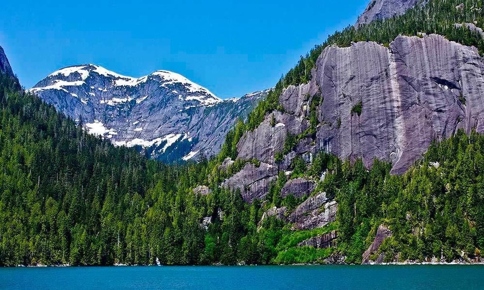 Mountain and forest in Ketchikan