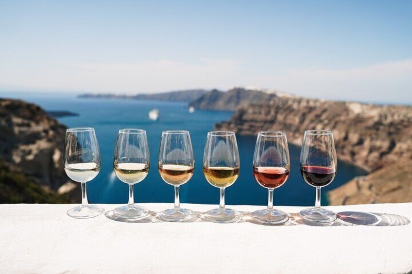 Santorini's Premier Wine and Paint Adventure