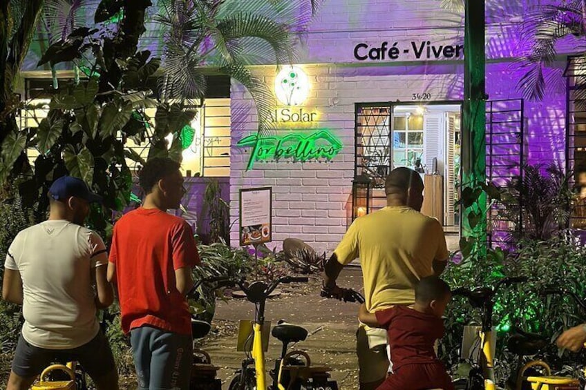 Private Night Tour by Electric Bike Medellin
