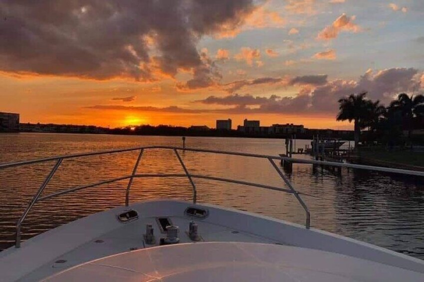 70ft Luxury Yacht Sunset Night Private Charter 