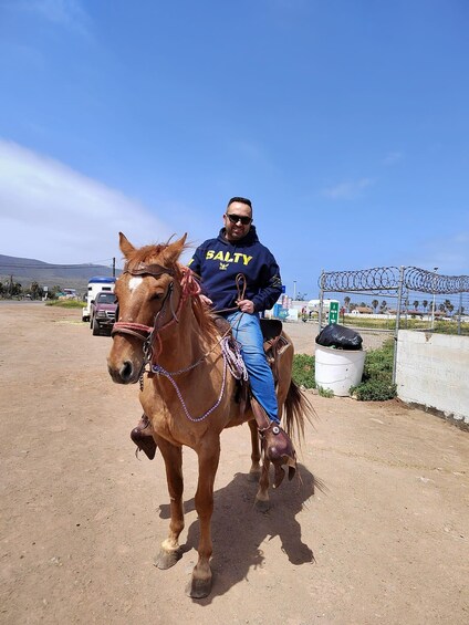 Picture 1 for Activity Ensenada: Horseback Riding Tour at Playa Hermosa