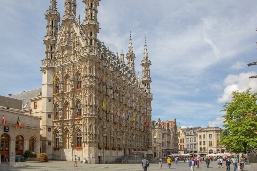 Leuven in One Day Walking Tour with Audio Guide on App