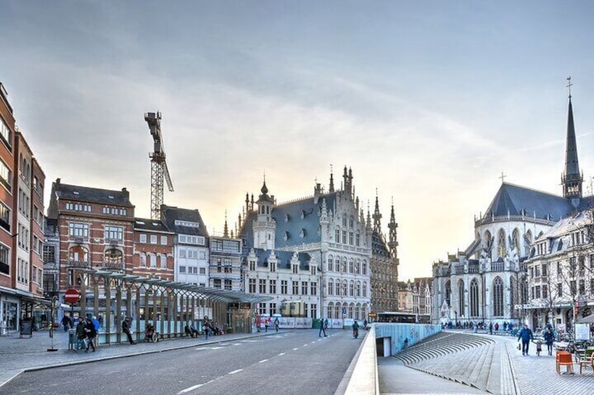 Leuven in One Day Walking Tour with Audio Guide on App