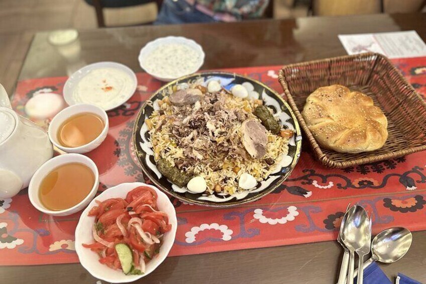 Half-day gastronomic tour of Tashkent