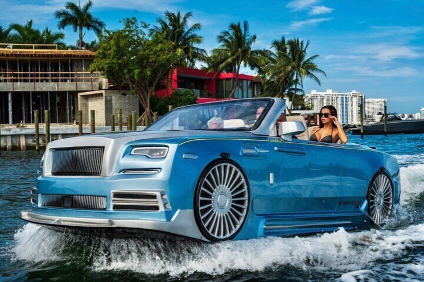 Rolls Royce Jetcar Ride in Palm Beach