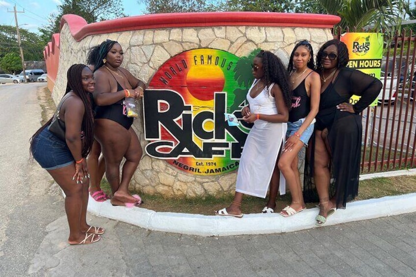 Rick's Cafe, Bamboo Rafting and Catamaran Party Cruise