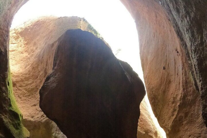 Canyoning in Los Arcos