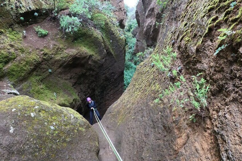 Canyoning in Los Arcos