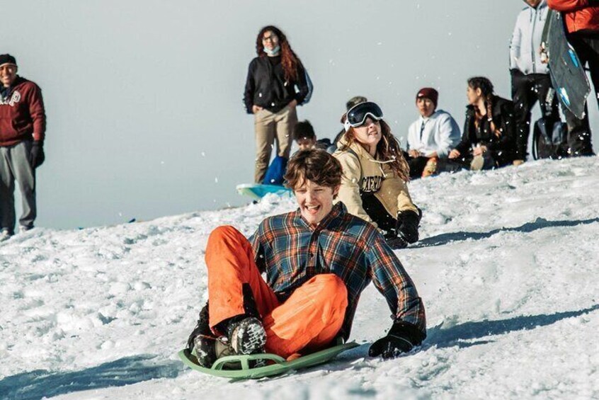 Private Sledding Rocky Mountain National Park Winter Tour