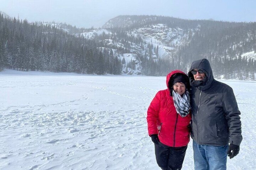 Private Sledding Rocky Mountain National Park Winter Tour