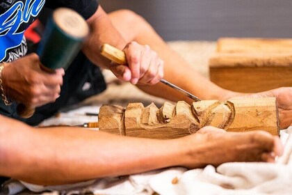 Polynesian Wood Carving on Maui