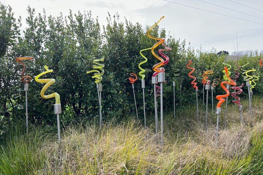 LAVA GLASS GARDEN, TAUPO