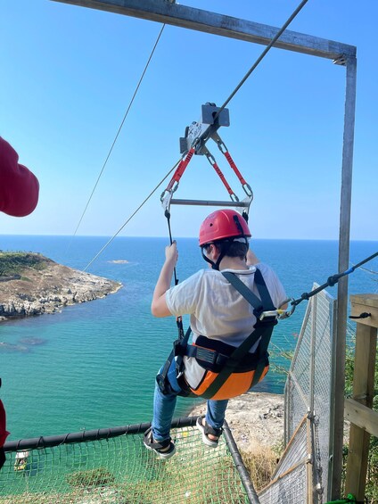 Picture 2 for Activity Şile: Zippline Şile Feneri Entry Ticket with Instructor