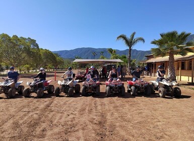 Ensenada: Canopy and quad bike Tour at Las Cañadas