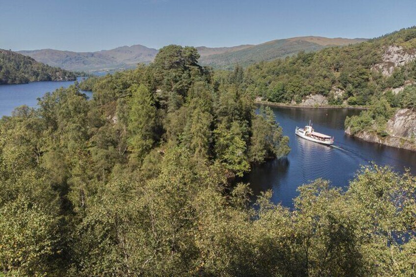 Steamship Cruise, Sheepdog Demo, Foraging Walk, Trossachs Trail