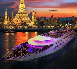 Luxuriöse Bootsfahrt mit Abendessen auf der Wonderful Pearl, inklusive Live...