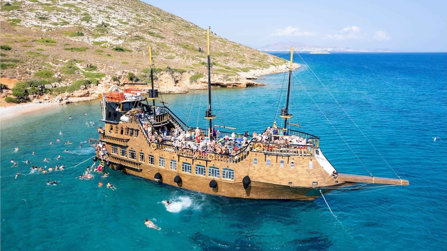 From Kos:A full day cruise in the newest luxury vessel!