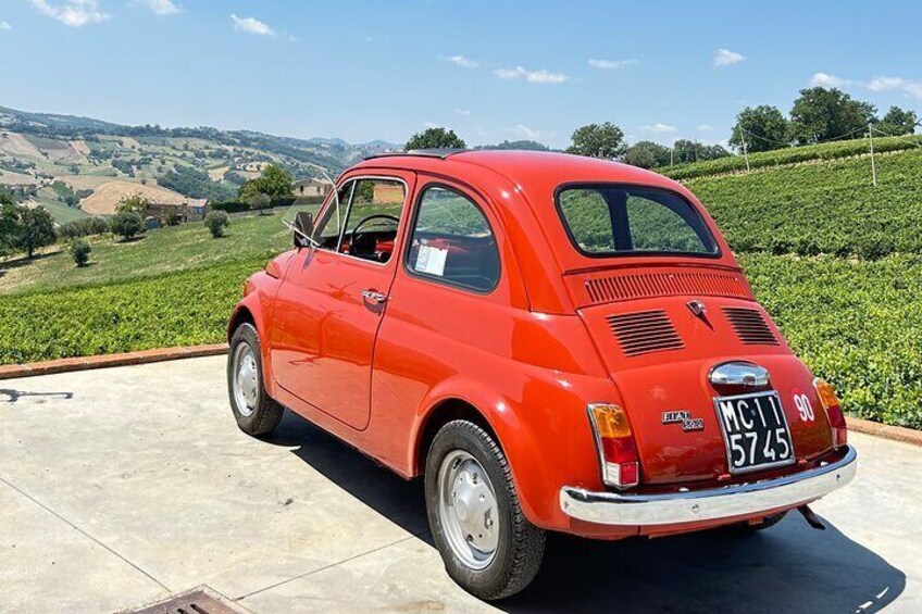 Vintage Fiat 500 experience