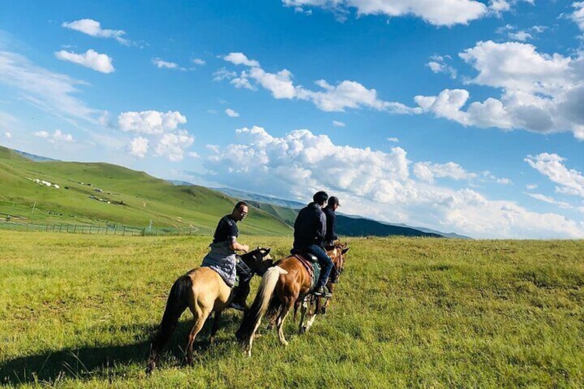 Horse-riding in Terelj National Park