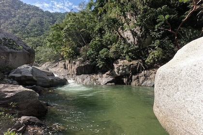 Hike to the waterfall in La Sierra Madre Occidental