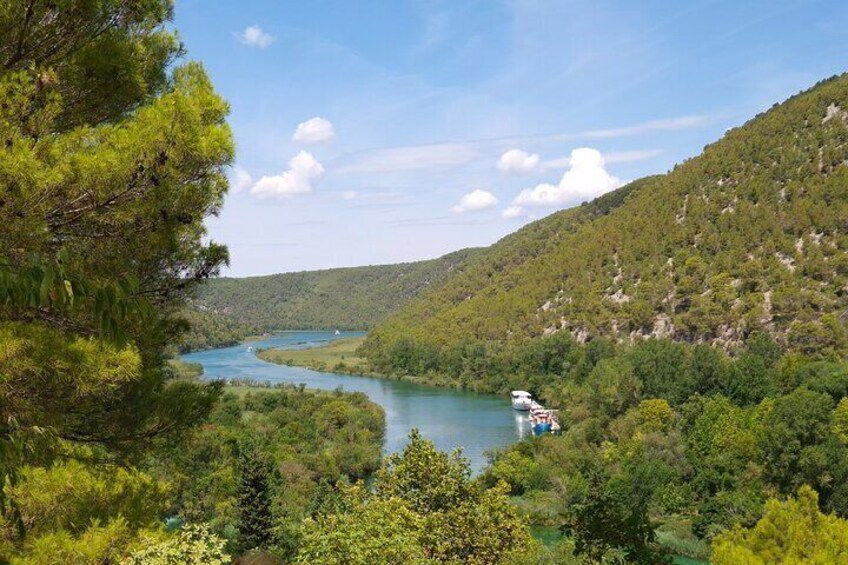 Split: Krka National Park Day Trip, Boat Cruise & Swimming