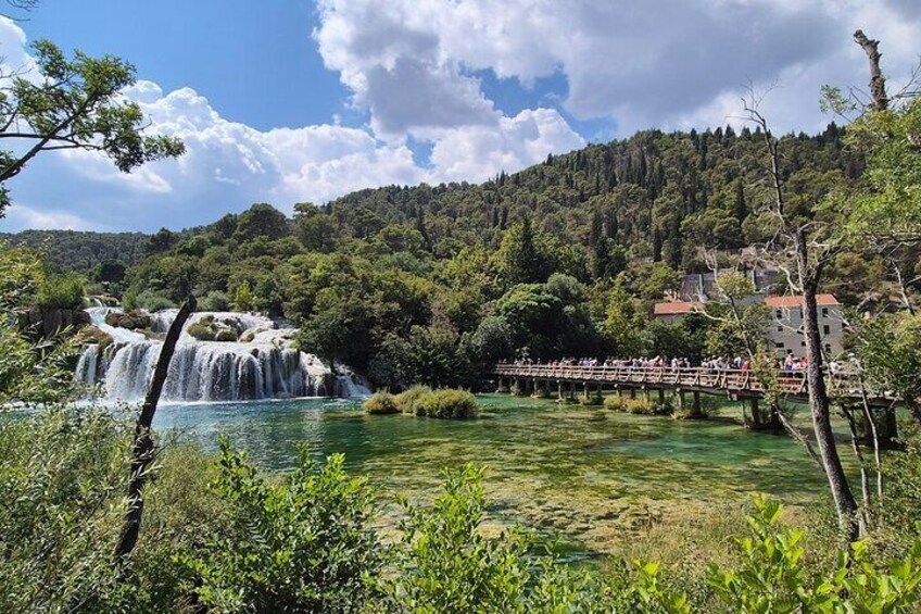 Split: Krka National Park Day Trip, Boat Cruise & Swimming