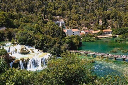Split: Krka National Park Day Trip, Boat Cruise & Swimming
