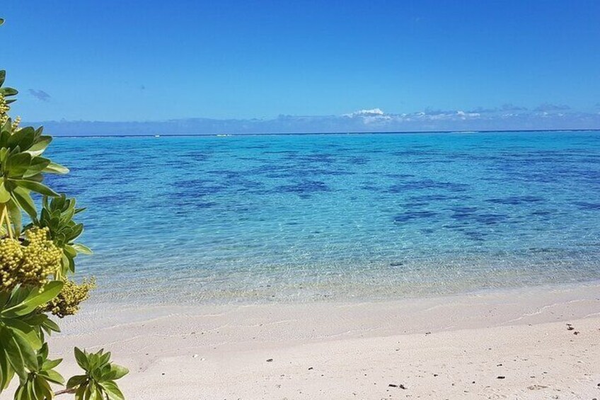 White sand beach