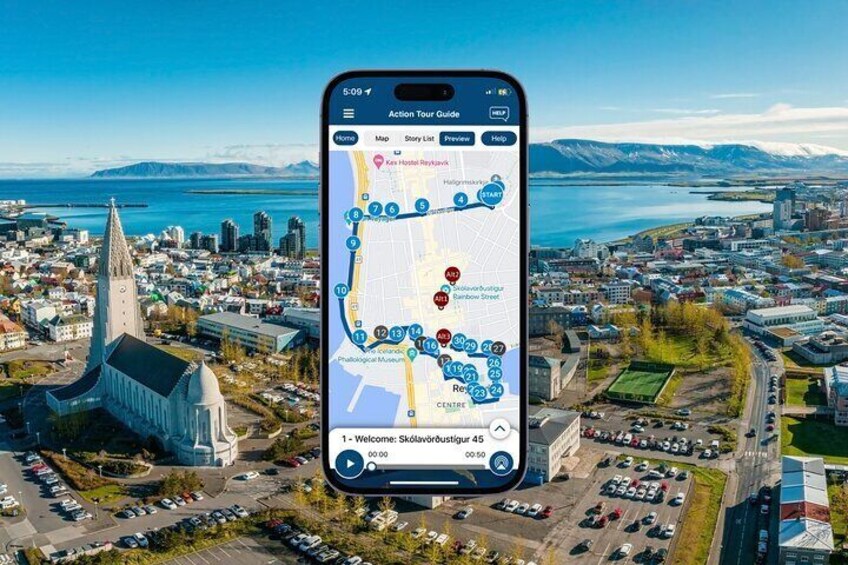 Icelands Reykjavik Self Guided Walking Audio Tour