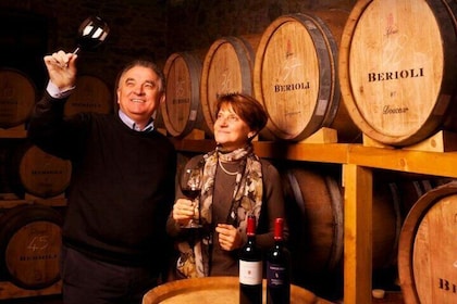 Tour de bodega y cata cerca del lago Trasimeno y Perugia