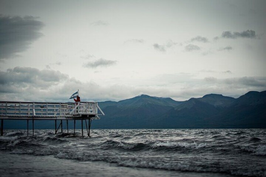 Escondido Lake and Fagnano Lake in Ushuaia