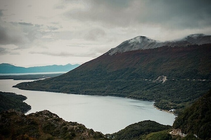 Escondido Lake and Fagnano Lake in Ushuaia