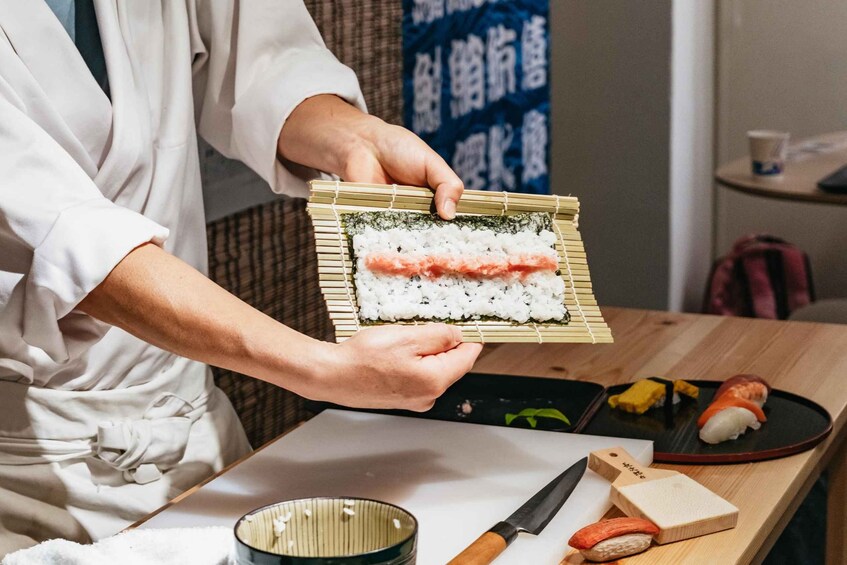 Picture 12 for Activity Tokyo: Tsukiji Fish Market Sushi Making Class with Pro Chef
