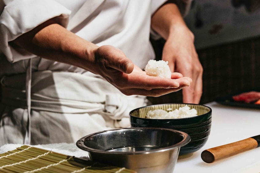 Picture 10 for Activity Tokyo: Tsukiji Fish Market Sushi Making Class with Pro Chef