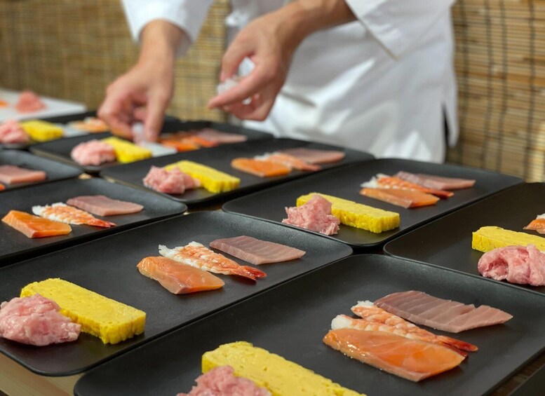 Picture 5 for Activity Tokyo: Tsukiji Fish Market Sushi Making Class with Pro Chef