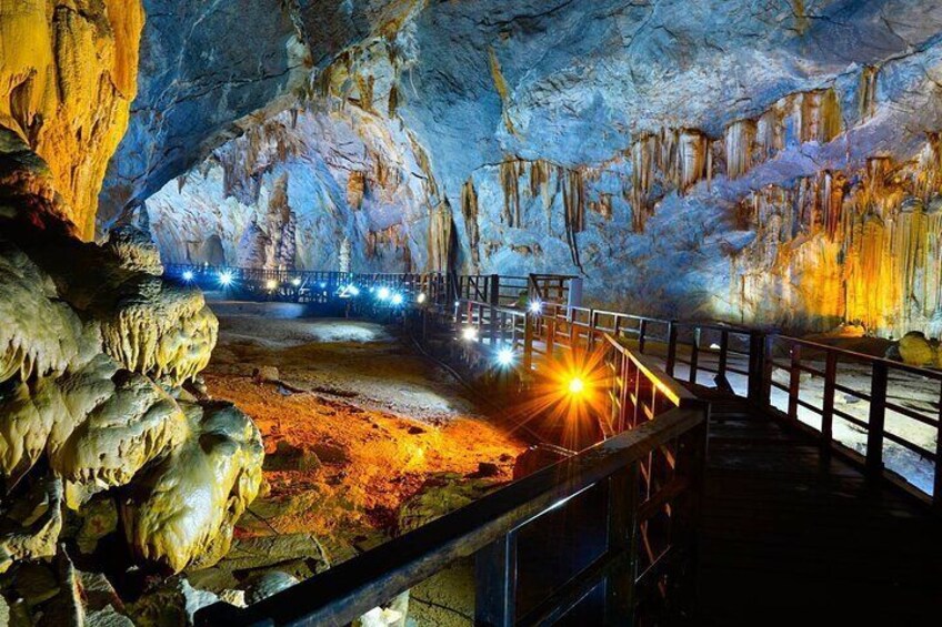 Explore Phong Nha and Paradise Caves: Full-Day Group Highlights