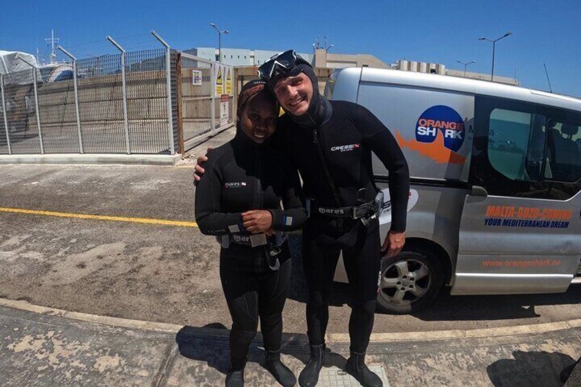 Diving in Cirkewwa Malta