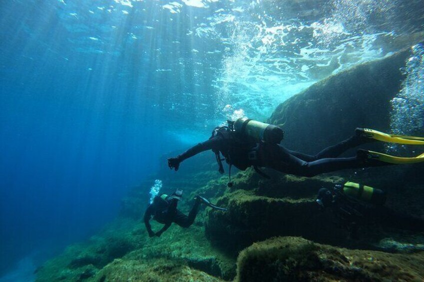 Diving experience in Malta