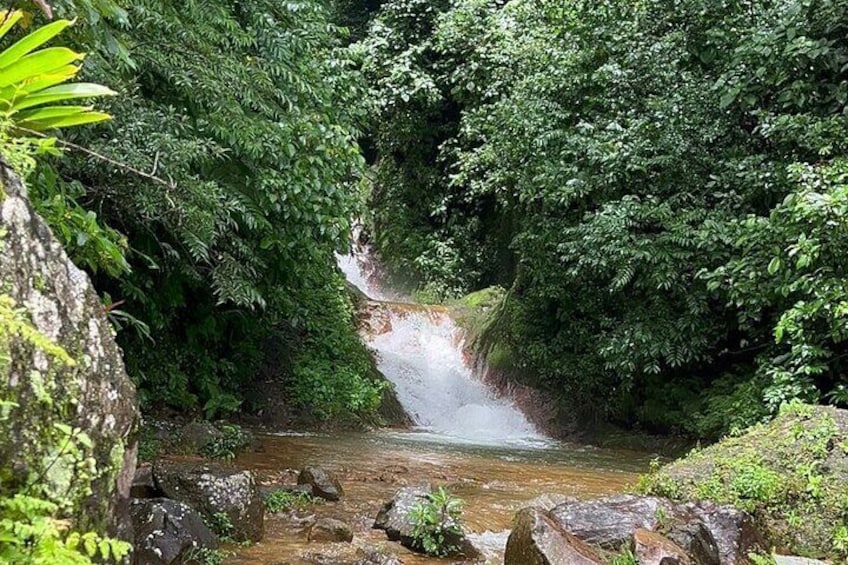 Waterfalls at Miravalles Volcano