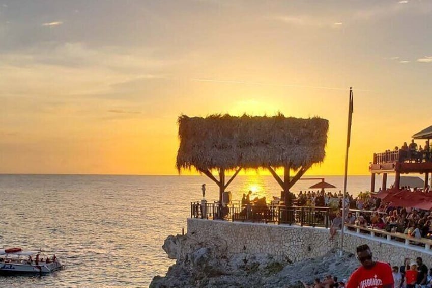 Majestic Sunset at Rick's cafe