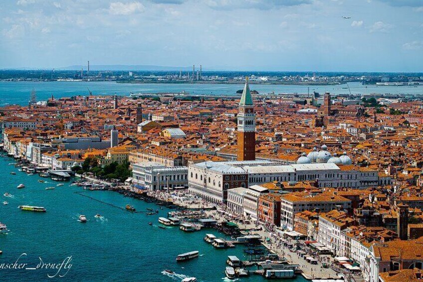 Day trip to Venice by ship with free bus transfer to port