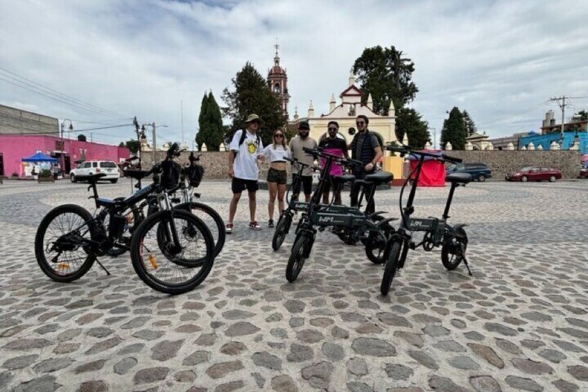 Private Electric Bike Tour in Cholula