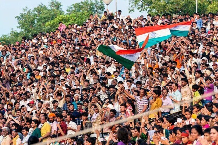 Amritsar Wagah Border Flag Lowering Ceremony Tour