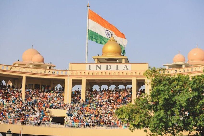 Amritsar Wagah Border Flag Lowering Ceremony Tour