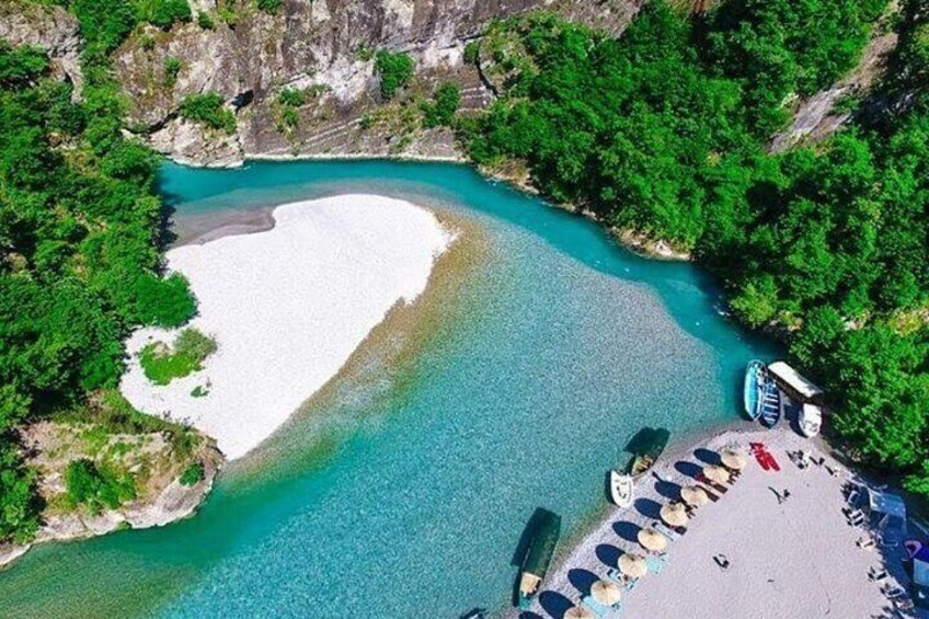 Tour from Tirana and Durres to Shala River the Thailand of Europe