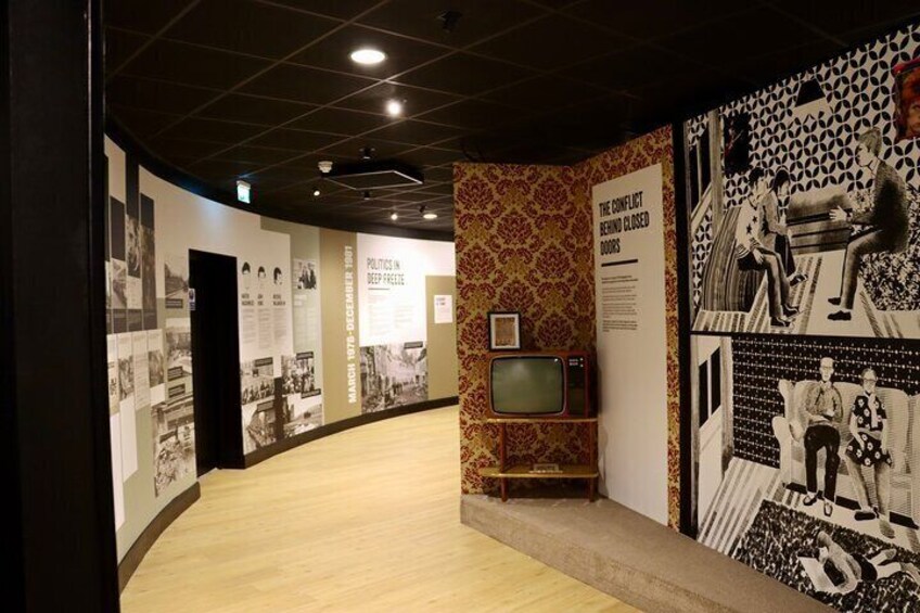 The museum explores the period from August 1972 to May 2007 to explain how the conflict evolved into the peace process and the impact of both on the local area.