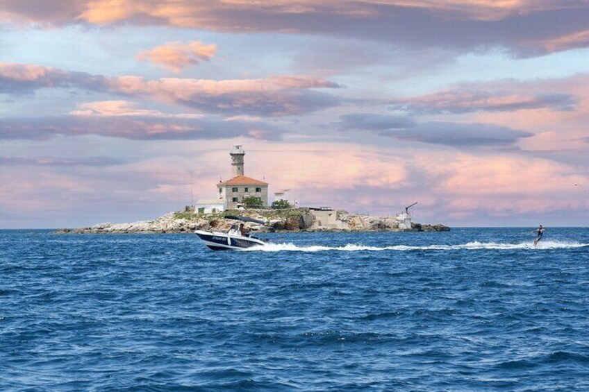 Luxury Pirate cave, Red Island and Swimming Speedboat Tour