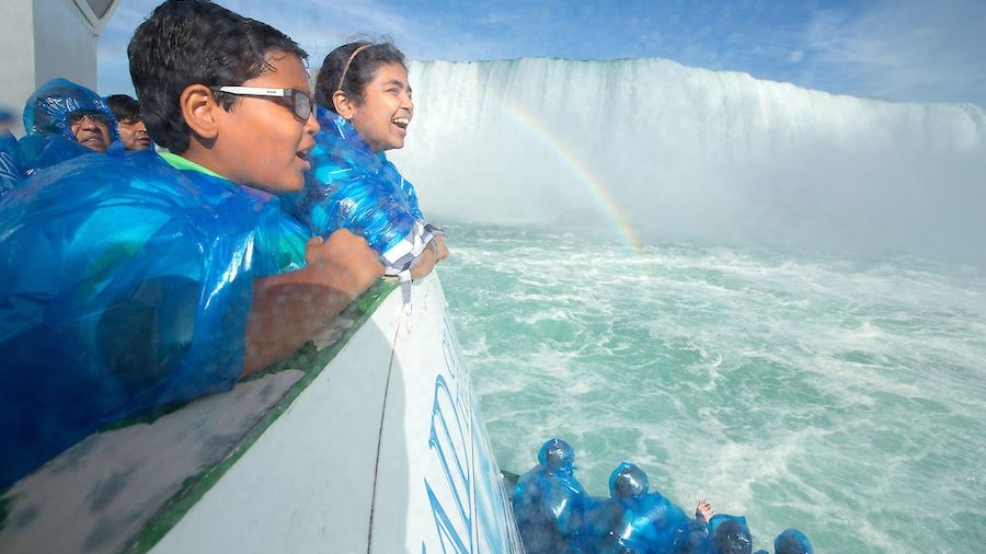 View of the Maid of the Mist Boat Ride tour of Niagara Falls