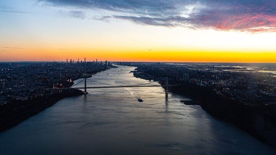 New York City Night Lights Helicopter Tour from New Jersey